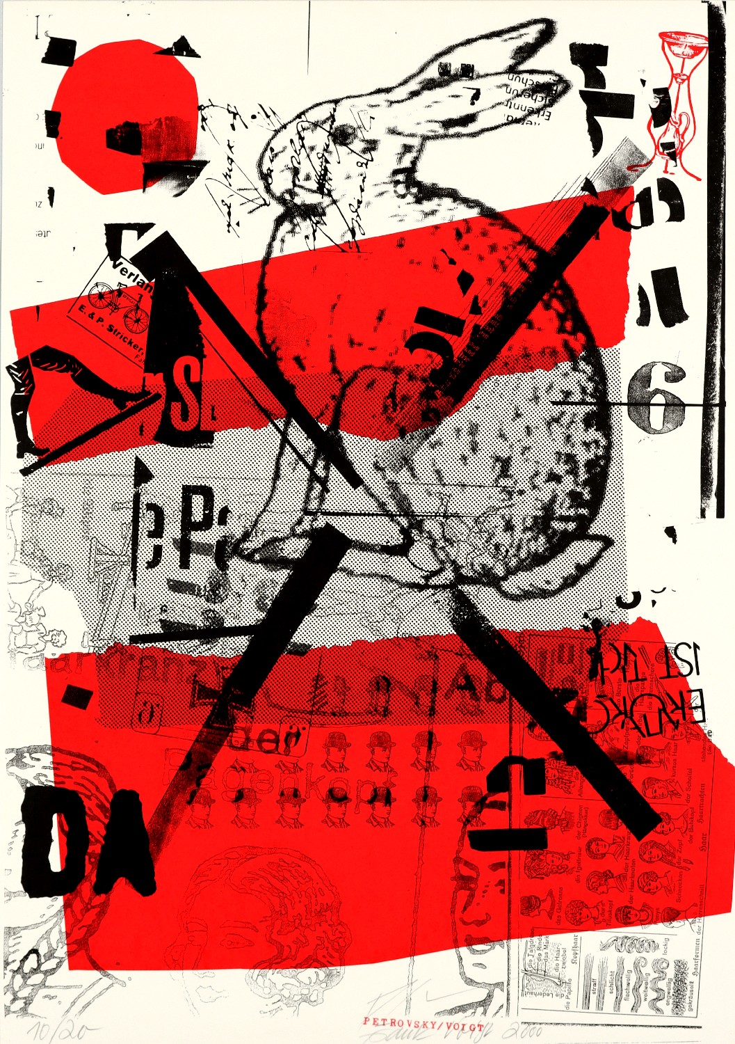 Wolfgang Petrovsky, Frank Voigt, , o. T.