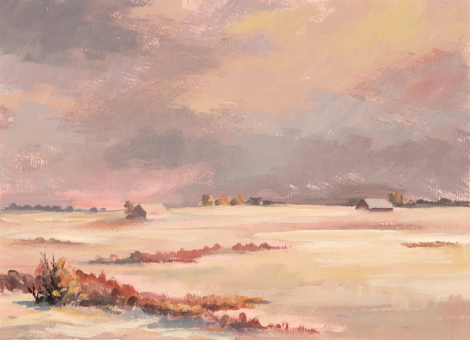 Kurt Teubner, Winterlandschaft