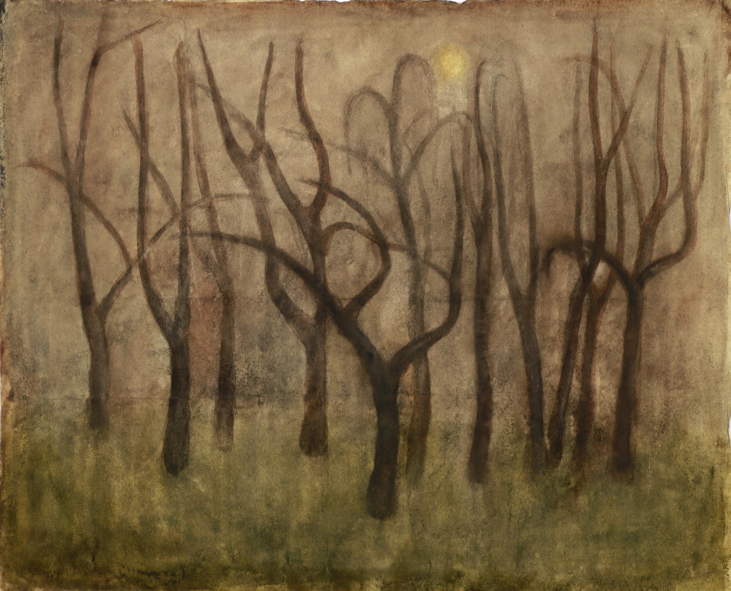 Irene Bösch, Bäume im Nebel