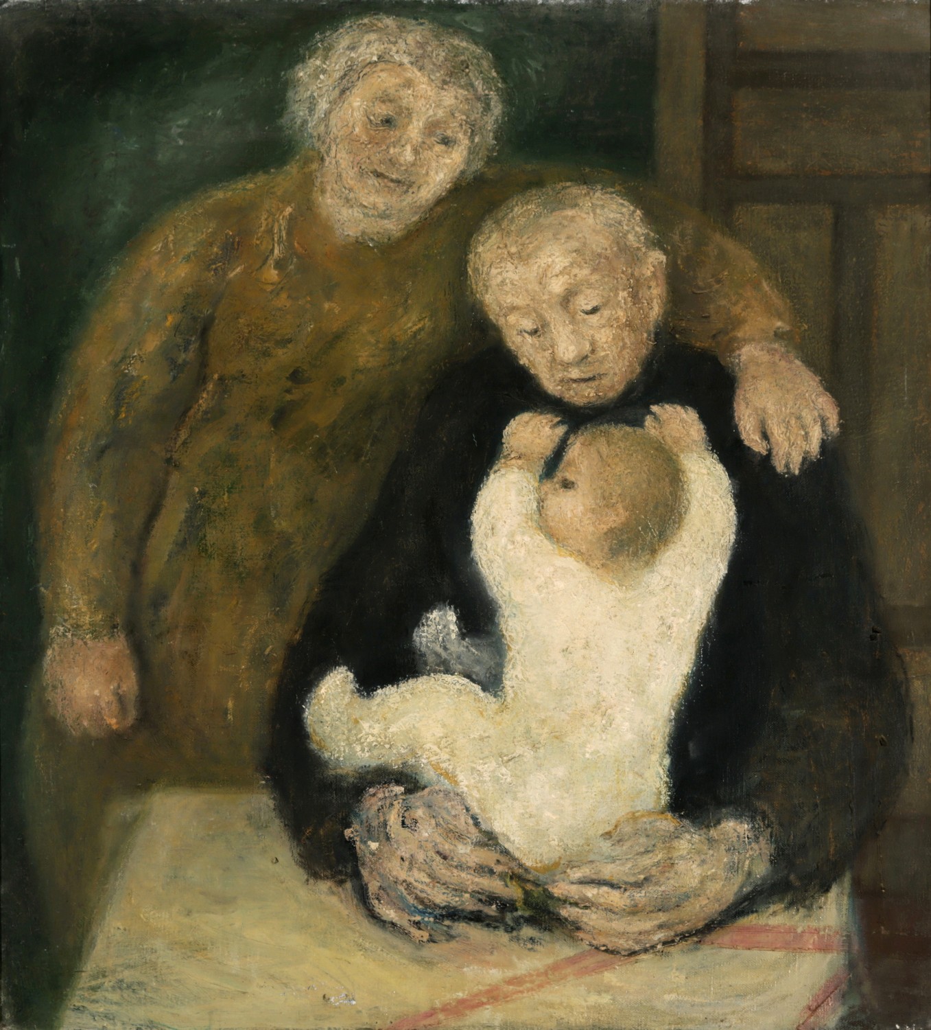 Irene Bösch, Großeltern mit Kind