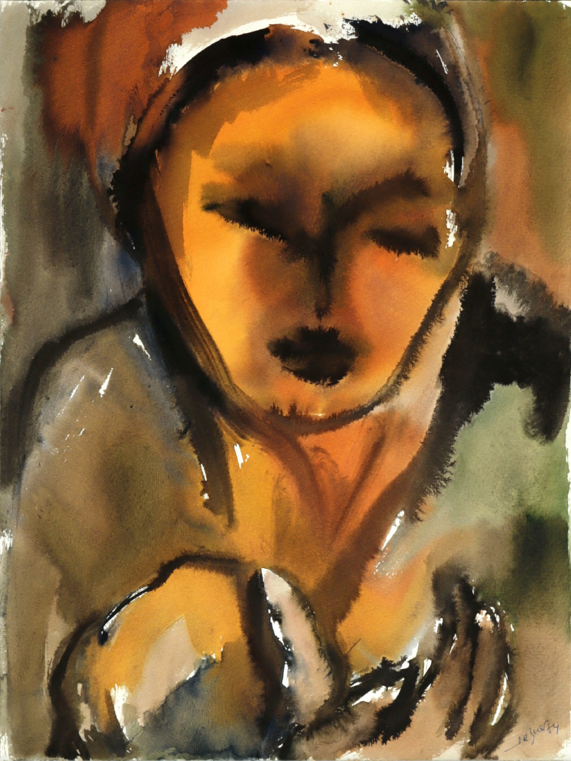 Heinz Tetzner, Bäuerliches Mädchen