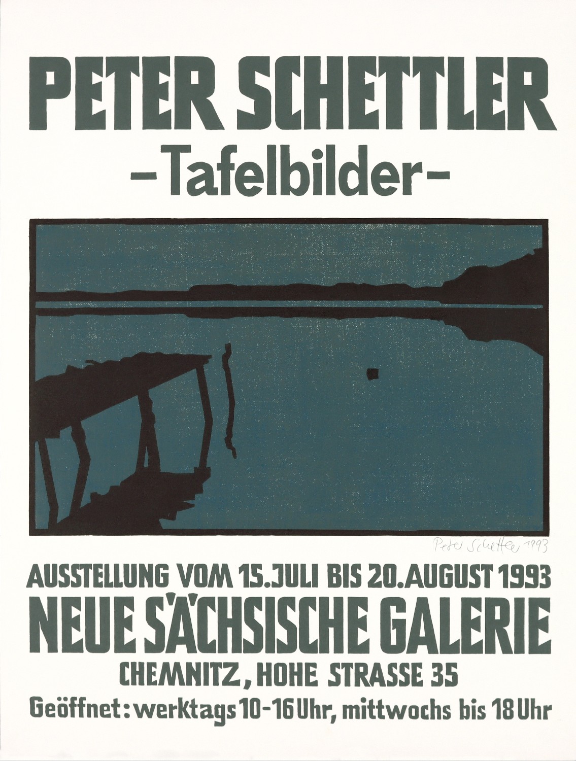 Peter Schettler, Peter Schettler - Tafelbilder